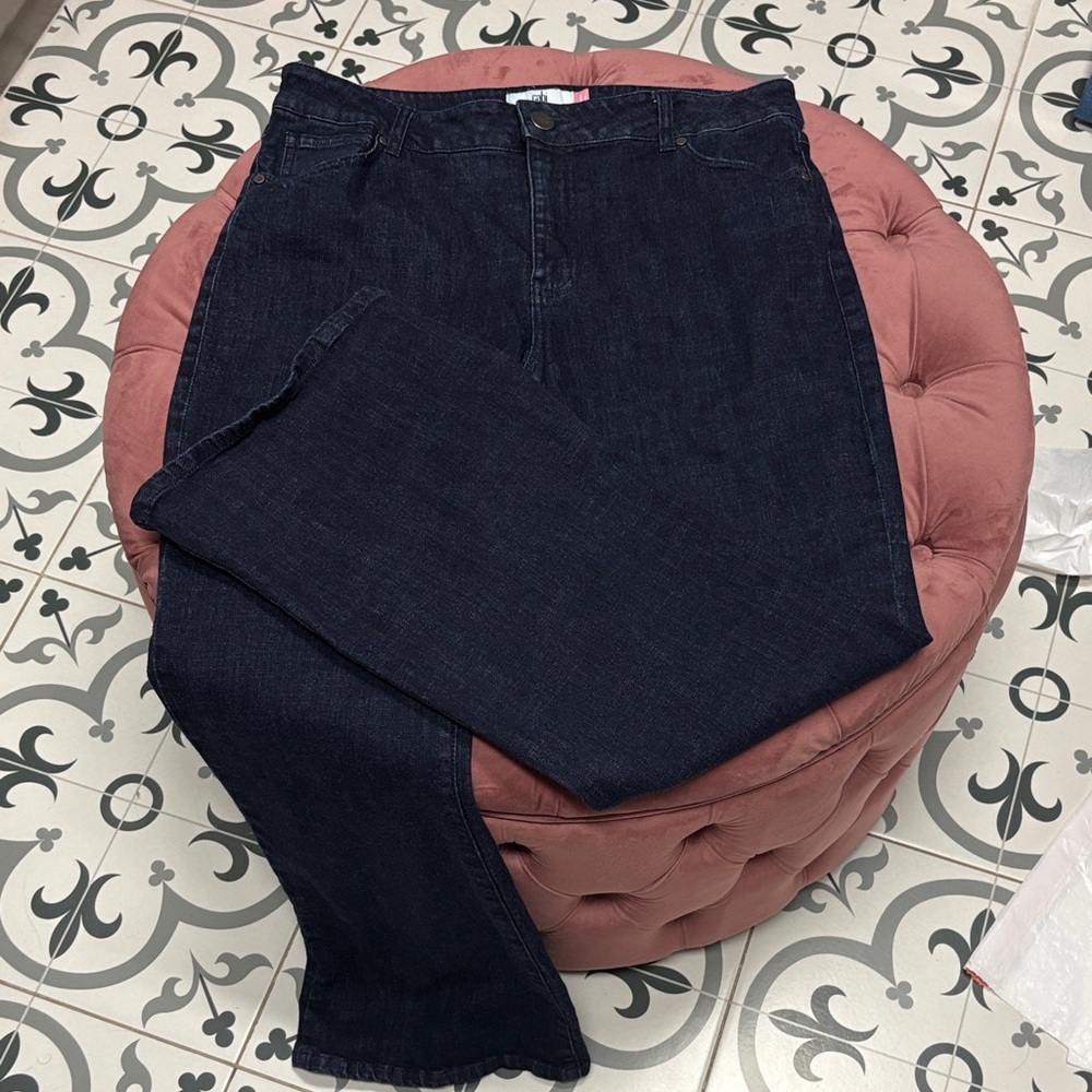 CAbi Women's Deep Indigo Boot Cut Jeans